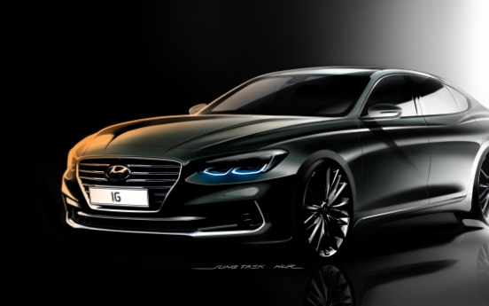 Hyundai Motor unveils new, sleek Grandeur