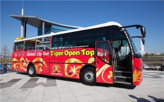 New city tour bus debuts in Seoul