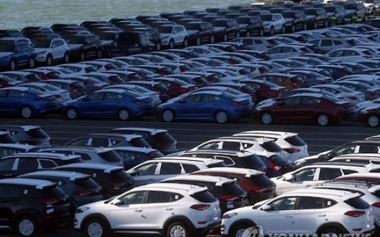 Korea’s auto exports set to shrink for 2nd year