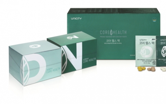 Unicity Korea launches new multivitamin ‘Core Health Pack’