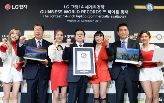 LG’s 14-inch Gram laptop sets new Guinness World Record