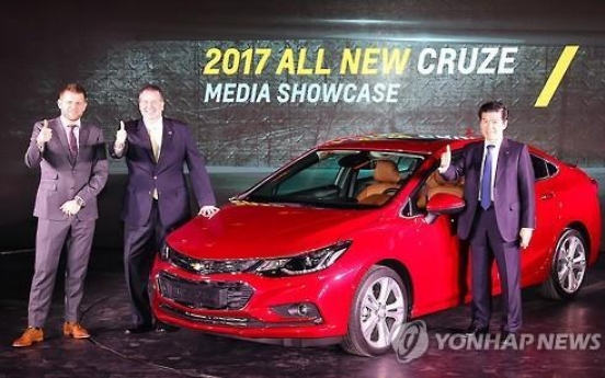 GM Korea sets domestic sales target at 194,000 for 2017