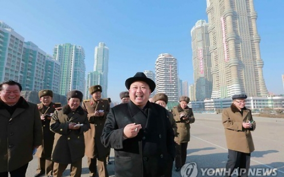 N. Korea diverts int'l aid for flood recovery to construction projects: report