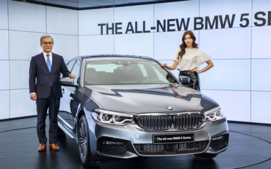 BMW Korea launches new 5 Series