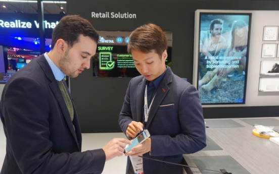 [MWC] Samsung SDS showcases AI-powered training chatbot for retailers