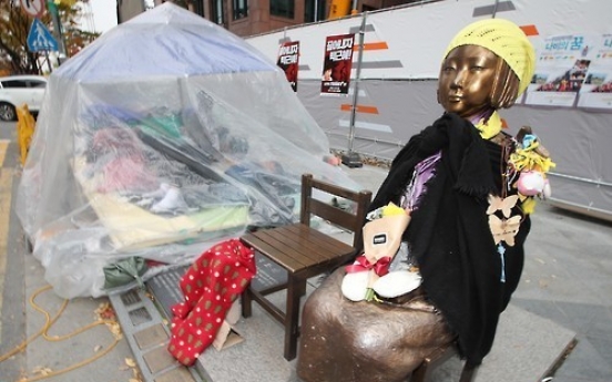 Seoul district office moves to designate sex slave statue as public property