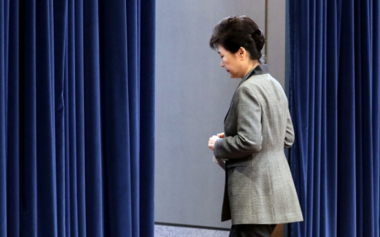 Park Geun-hye ousted