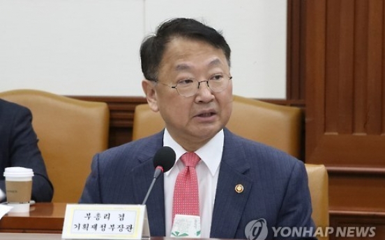 Korea's finance minister to remain alert against possible risks