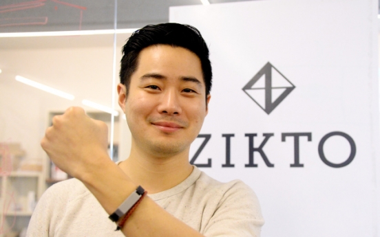 [Health-tech Korea] Adding perks to fitness: Zikto seeks to diversify application of fitness wearables