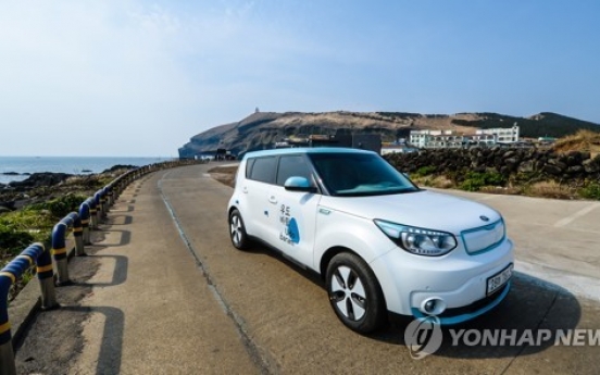 Kia sells 100 units of EVs to 'carbon-free' resort island