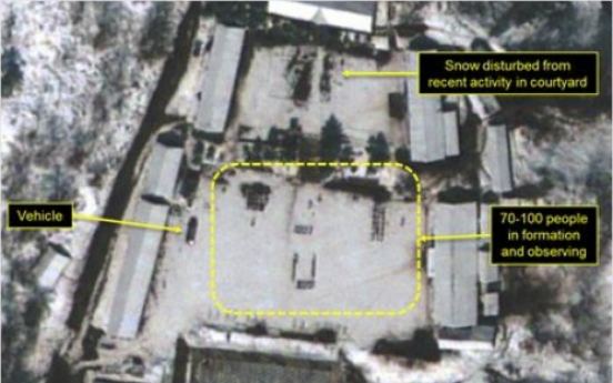 100 people seen at NK nuclear test site in latest sign of test preparations: 38 North