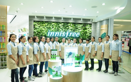 [Photo News] Innisfree opens first store in Indonesia