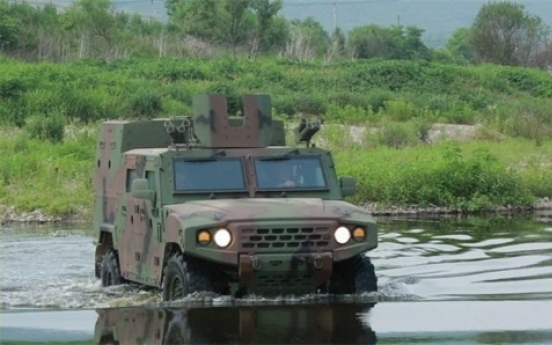 Korean military's new tactical vehicles in field test