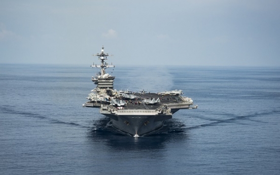 Carl Vinson to arrive next Tuesday: Seoul