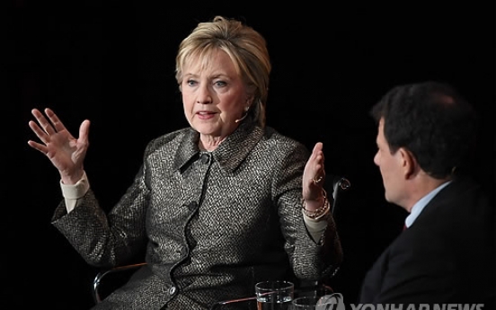 Clinton: US should be careful about negotiations with N. Korea