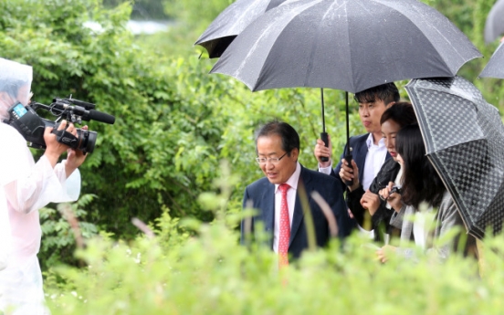 홍준표, 선거결과 낙관...‘다음까지 갈 시간 없어’