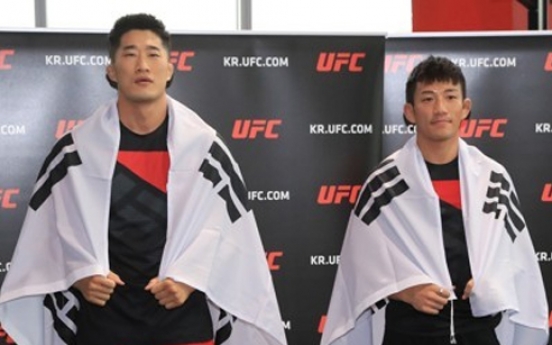 Two Korean fighters vow to win at UFC Singapore event