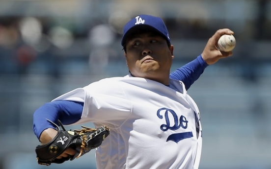 Dodgers' Ryu Hyun-jin earns 2nd win of season