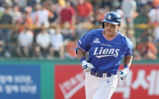 Last-place Samsung Lions finally showing signs of life