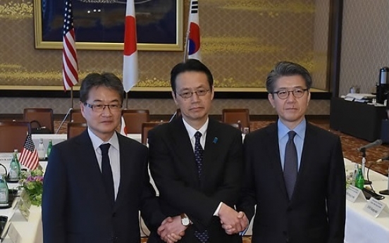 S. Korea, US, Japan's nuke envoys condemn N. Korea's recent missile launch