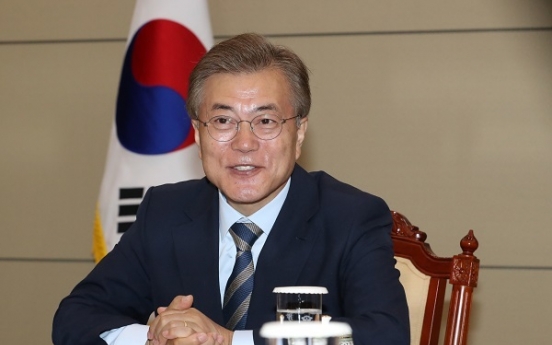 Moon vows to build stronger maritime nation