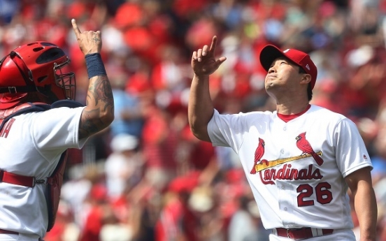 Cardinals' Oh Seung-hwan earns 13th save of season