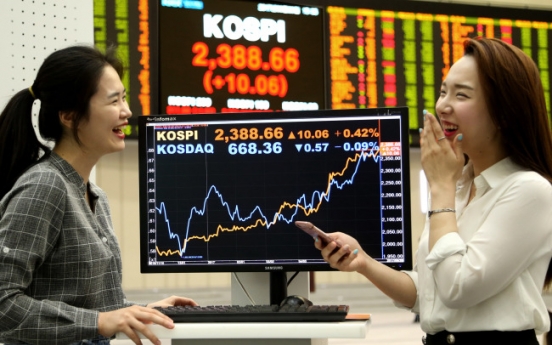 Kospi resumes record run in 2 weeks