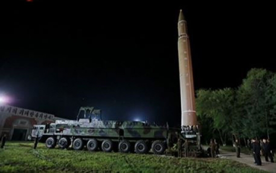 N. Korean TV discloses footage of midnight missile launch