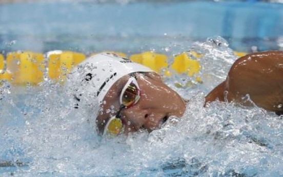 Park Tae-hwan wraps up swimming worlds without medal