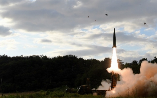 Seoul’s own missile fails midway