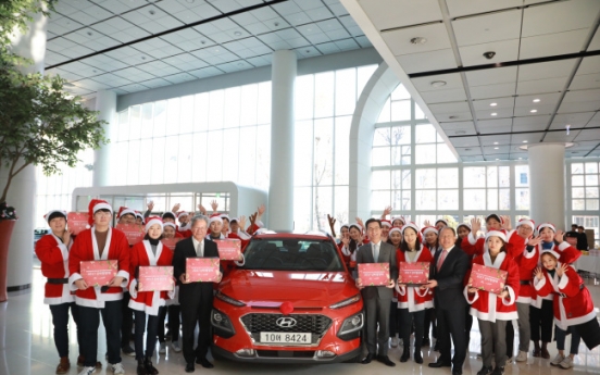 Hyundai delivers Christmas presents to underprivileged