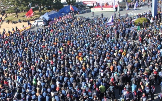 Hyundai labor union stages more strikes this week