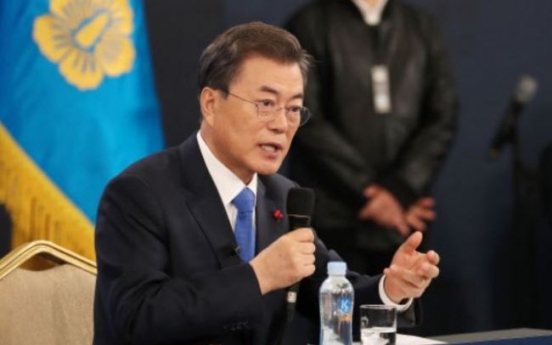 Moon calls for Japan's apology over 2015 deal, amid controversy