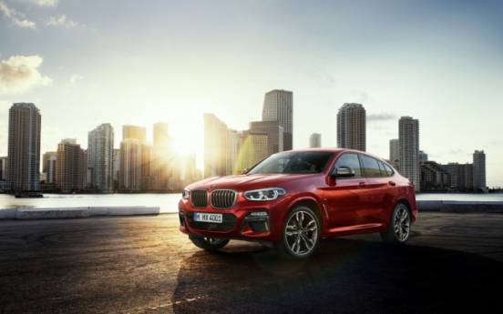 BMW’s new X4 gets muscular, sportier look