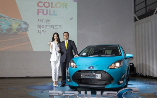 Toyota Korea releases Prius C hybrid with fuel, price efficiency