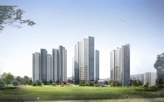 Daewoo E&C to start selling Cheongju Hillspark Prugio apartments next month