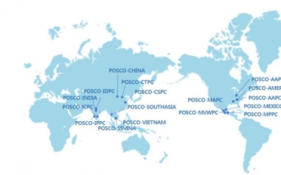 Posco broadens global reach across 50 countries