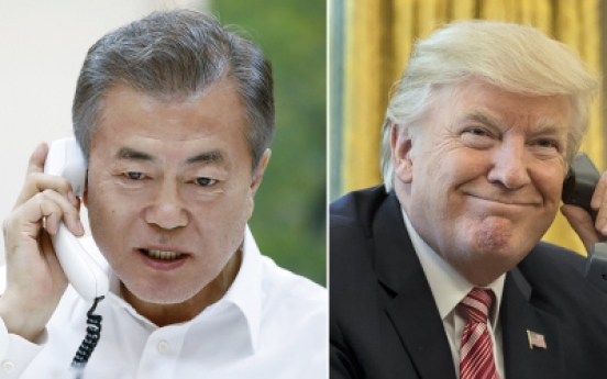 Moon ramps up cooperation with US, Japanese leaders in inter-Korean summit follow up