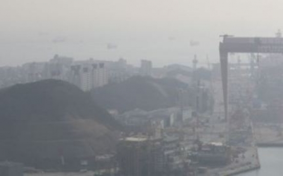 Ulsan exposed to yearlong toxic fine dust: study