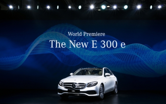 [Busan Motor Show] Benz premieres E 300 e, Audi vows to revive sales