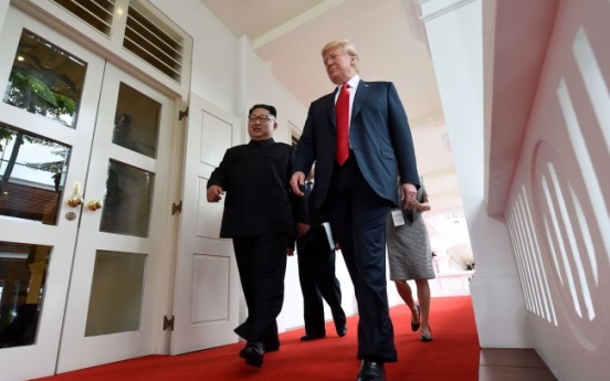 [US-NK Summit] Trump confident of ‘tremendous success’