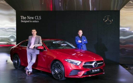 Benz Korea reveals new CLS coupe, aims to sell over 2,300 units