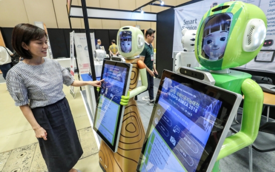 [Photo News] Artificial Intelligence Expo kicks off in Korea