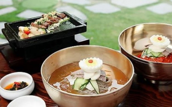 Naengmyeon prices soar amid heat wave