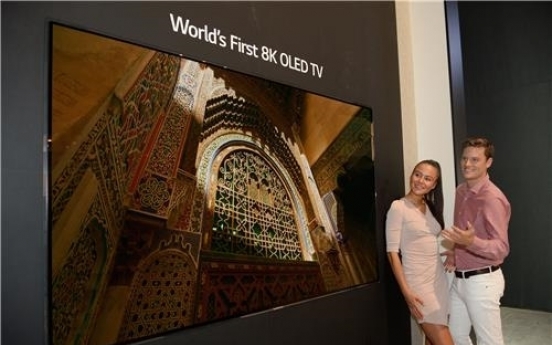 [IFA 2018] LG unveils world’s first 8K OLED TV