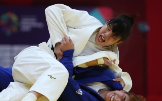 S. Korea bags 2 golds, 3 silvers in judo