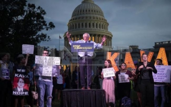 [Newsmaker] 'Women must be heard': thousands march against Kavanaugh