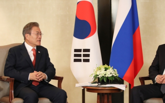 Moon asks Moscow to play bigger role in prompting denuclearization steps from Pyongyang