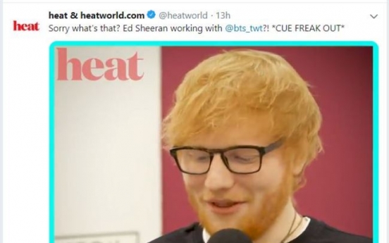 Ed Sheeran on BTS: ‘I think they are great’