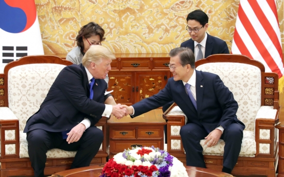 Moon, Trump to hold summit in Seoul in June